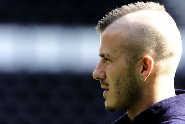 Beckham se unió a los cortes denominados “mohicanos”. Más videos del Mundial y Golazo Extra