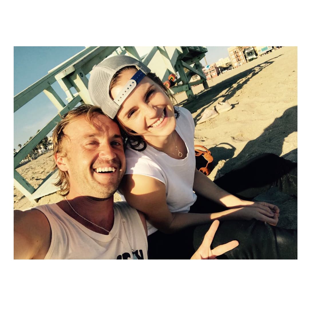 La amistad de Emma Watson y Tom Felton ha durado mucho más allá del set de Harry Potter.