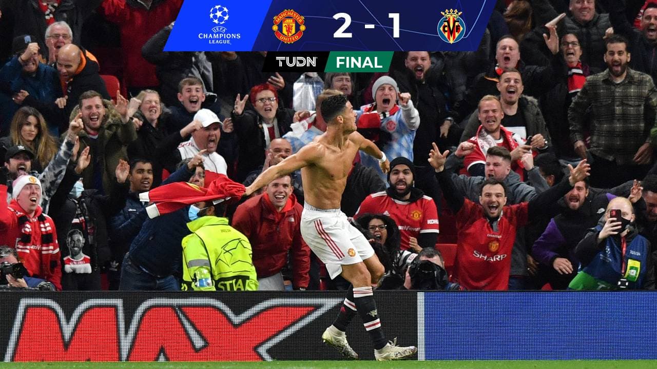 Cristiano evita el hundimiento del United en la Champions League
