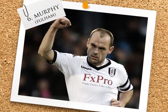 Si se trata de capitanes y verdaderos líderes, Danny Murphy lo es con el Fulham y convirtió dos de los cuatro tantos de su club en la humillante victoria sobre el Tottenham en la FA Cup.