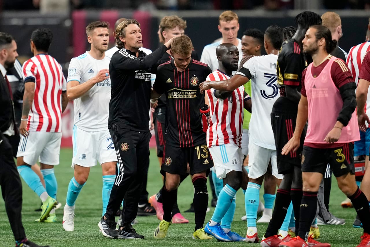 El del sábado fue el último partido de Gabriel Heinze al frente de Atlanta United FC.
<br>