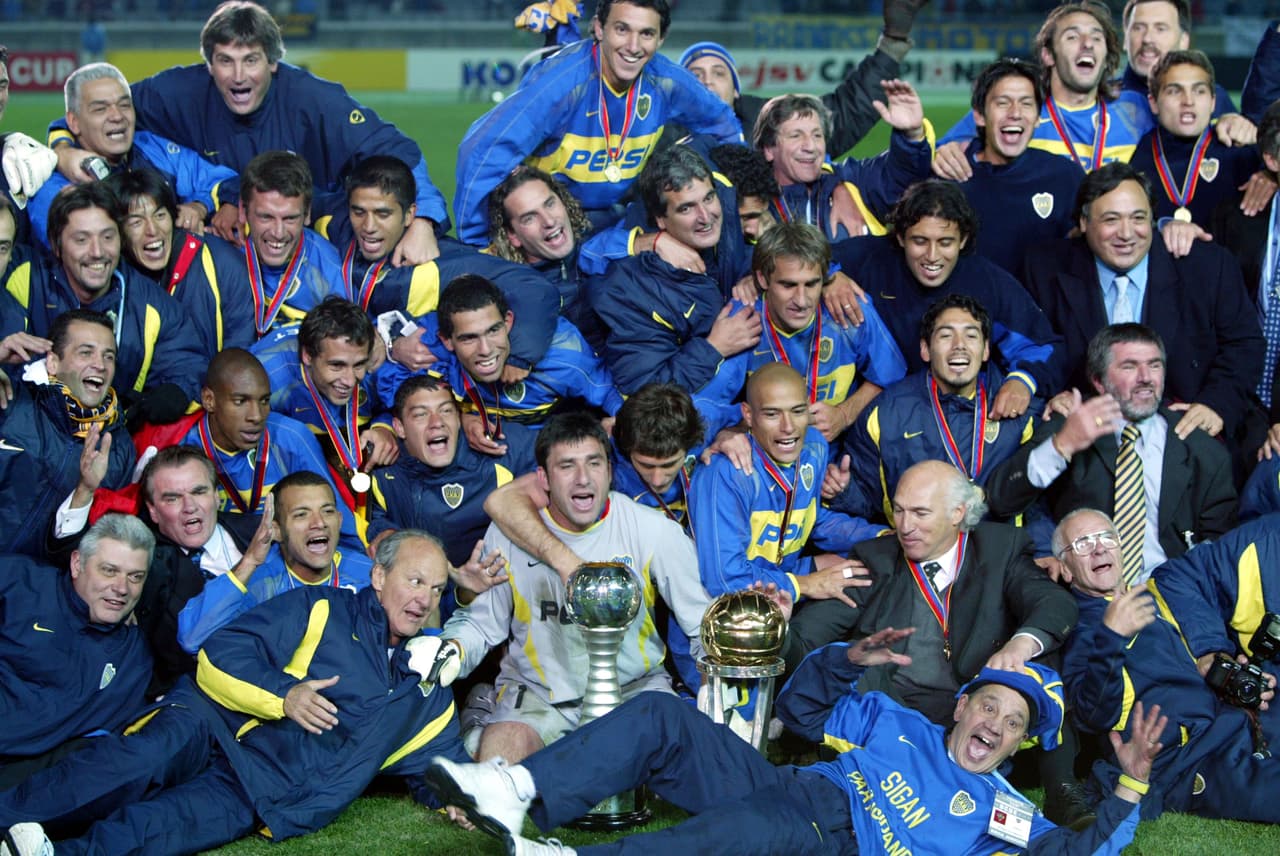 Boca Juniors (Conmebol) - El equipo Xeneize logró ganar tres Copas Interncontinentales en los años 1977, 2000 y 2003
