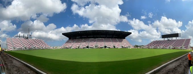 Miami tendrá su base durante dos años en el Estadio Lockhart, con capacidad para 18,000 personas.