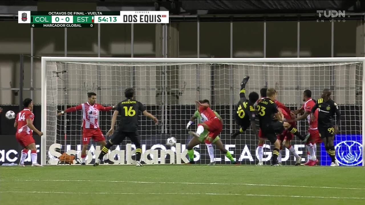 ¡TIRO ATAJADO! disparo por ["Aboubacar"] ["Keita"].