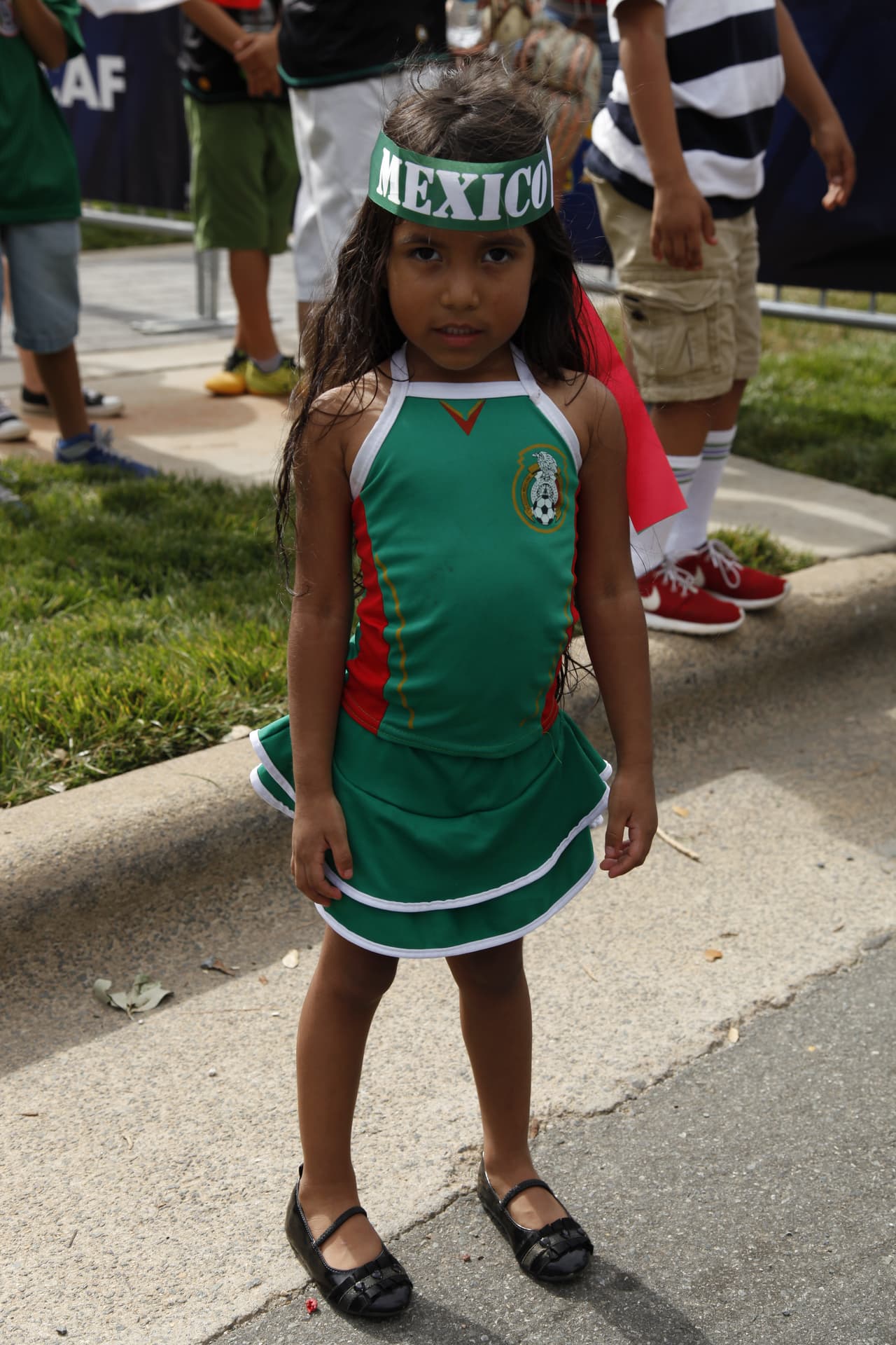 La afición pintó de verde, blanco y rojo las inmediaciones del estadio de Carolina donde se vivió un ambiente extraoridinario con el apoyo incondicional para el Tri previo al choque de México con Trinidad y Tobago.