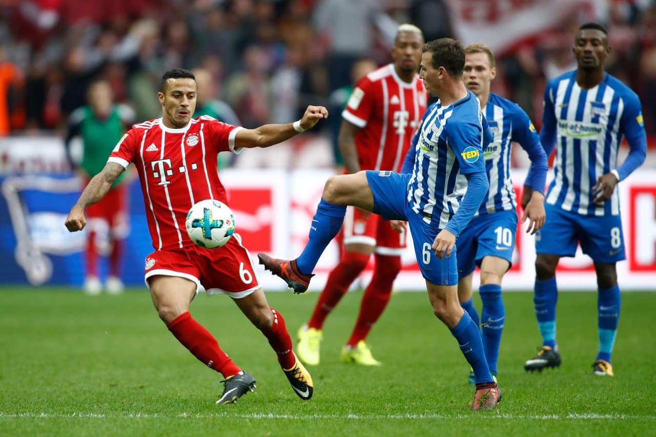 Hertha acrecenta la crisis del Bayern Múnich