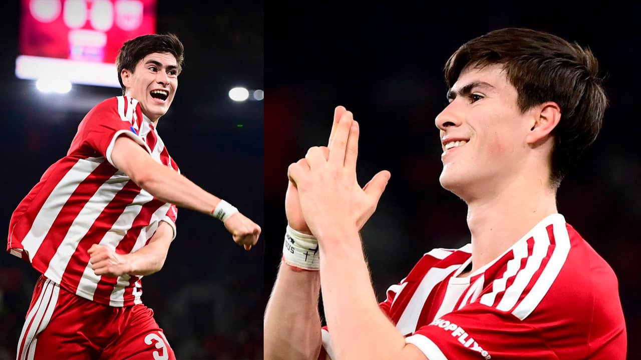 ¡Golazo de “La Hormiga” González con el Olympiacos!