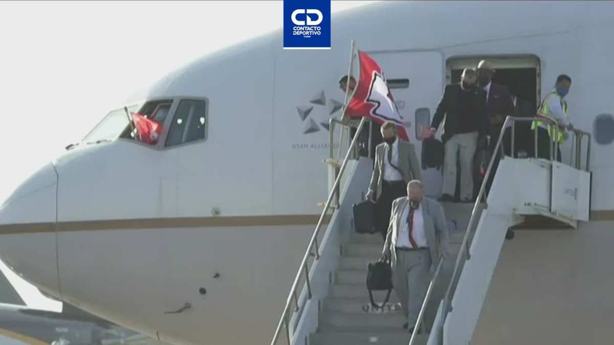 Chiefs ya están en Tampa para el Super Bowl LV