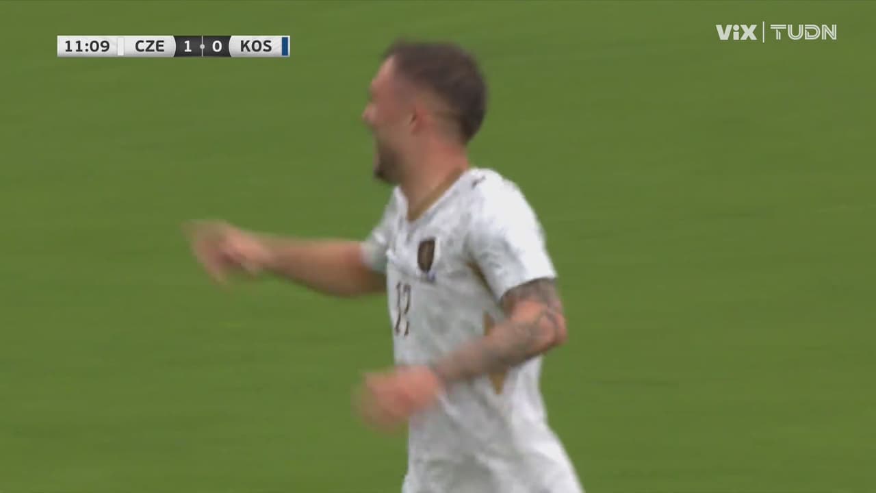 ¡Gol de Tomas Ladra! Chequia derrota 1-0 a Kosovo previo al Mundial 2026