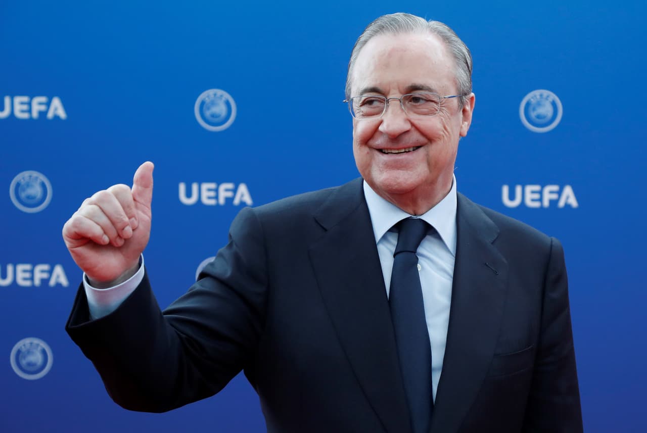 Florentino Pérez, presidente del Real Madrid C.F.