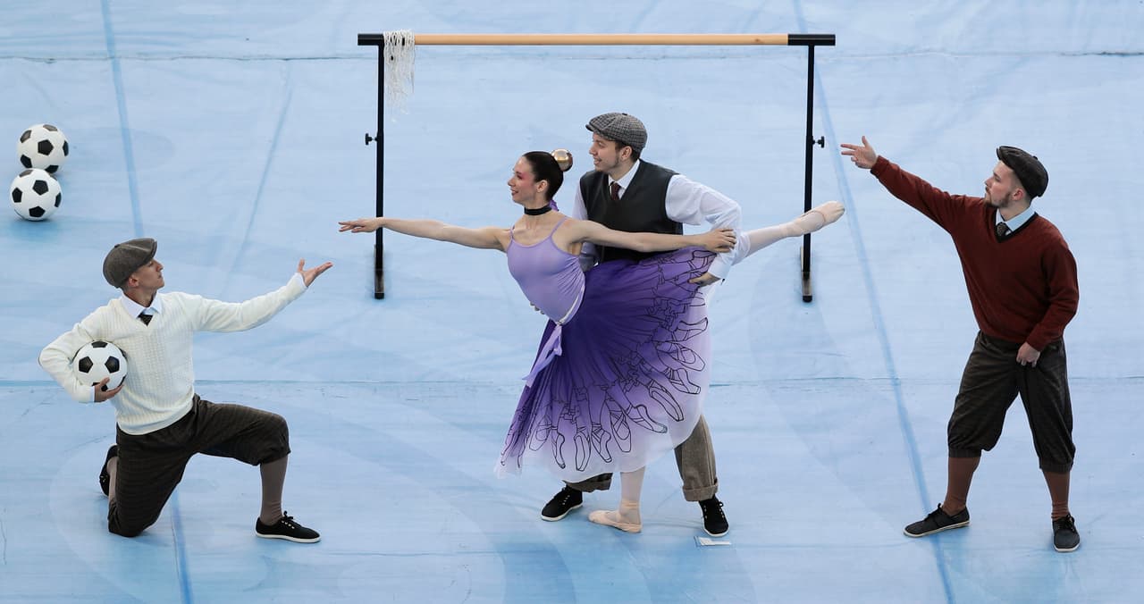 La elegancia se tomó la clausura de la Copa Confederaciones.