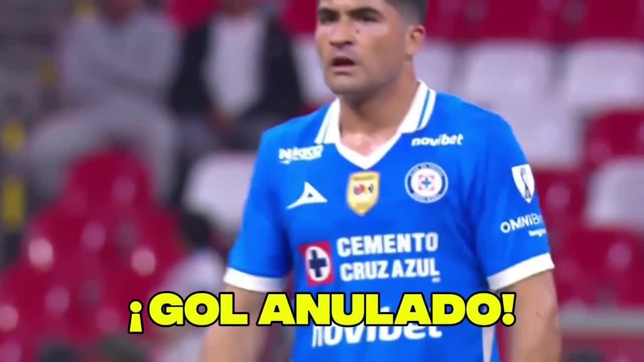 ¡Le anulan un golazo a Cruz Azul y lo que pasa es imperdible!
