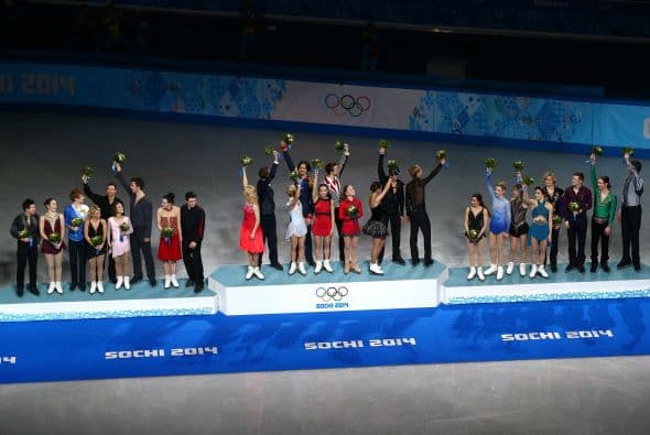 Al final Rusia se llevó el oro el primer oro por equipos de la historia con 75 puntos, diez más que Canadá, plata, y 15 por delante de Estados Unidos, bronce.
