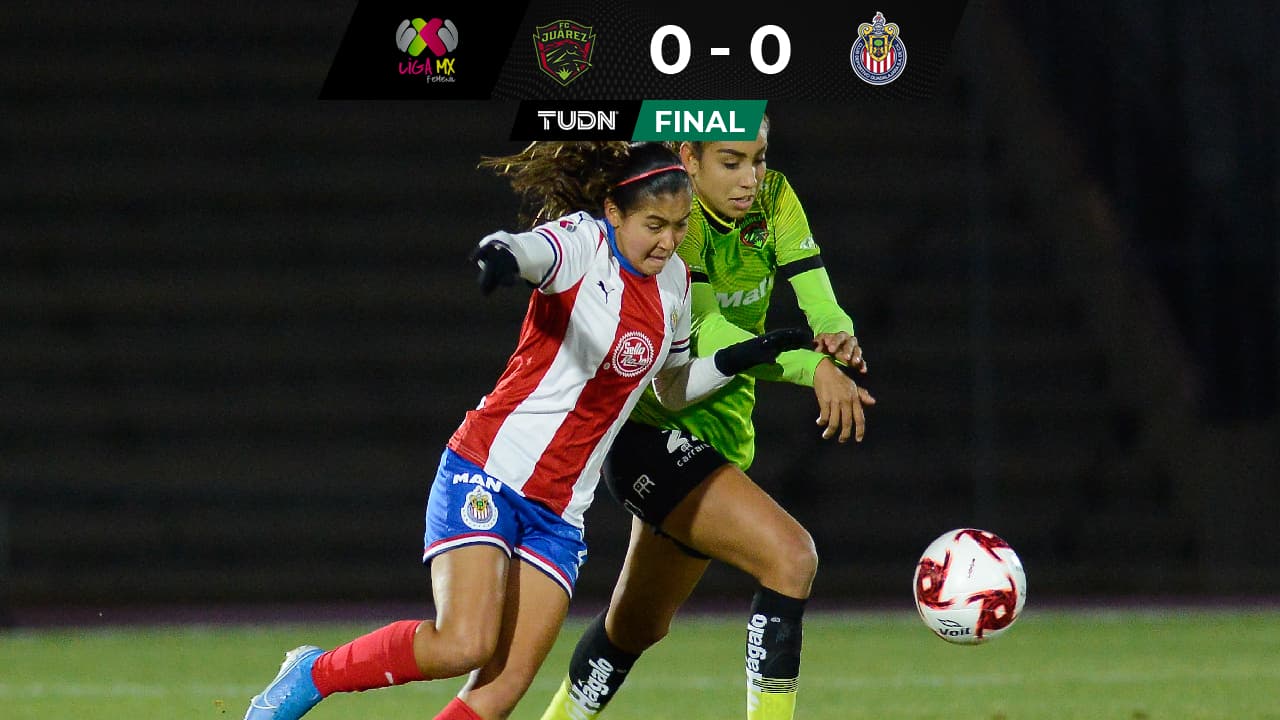 Juárez y Chivas empatan en la frontera