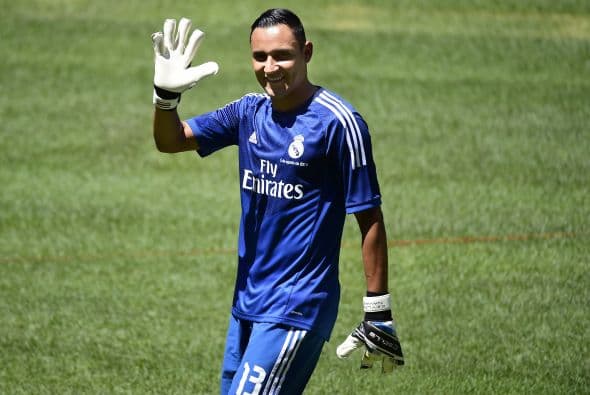Los merengues cumplieron el capricho de traer al costarricense Keylor Navas proveniente del Getafe.