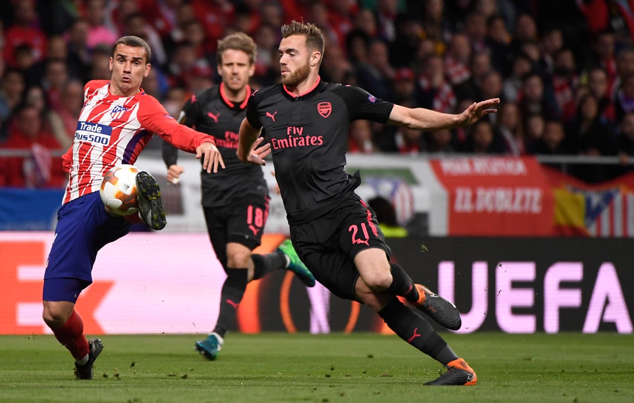 El segundo tiempo tuvo el control del Atlético de Madrid por medio de sus figuras en el ataque, encabezado por el francés Antoine Griezmann.