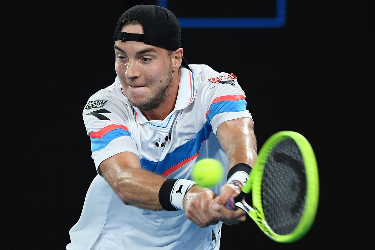 El alemán Jan-Lennard Struff fue superado por Novak Djokovic a pesar de haber ganado un set.