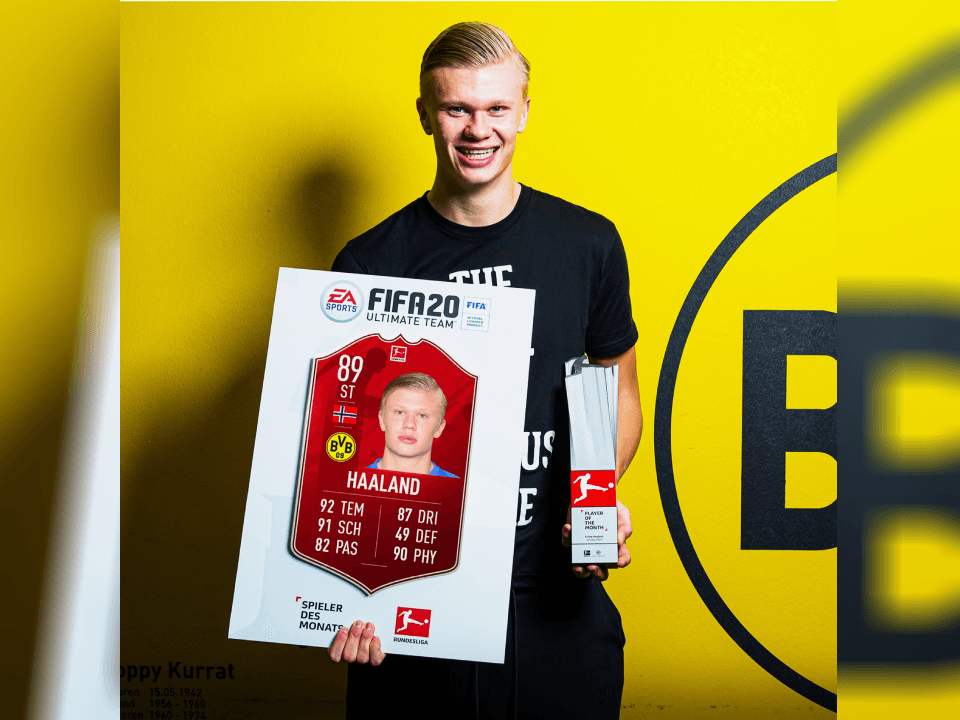 ¡59 minutos jugados y ya es jugador del mes en la Bundesliga!. Seis partidos, nueve goles, una asistencia y un trofeo al mejor jugador del mes en enero en la Bundesliga.