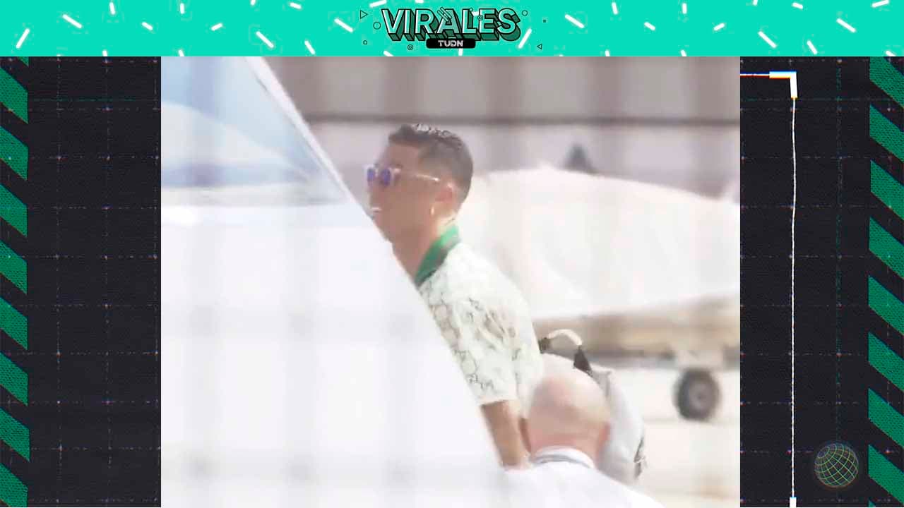 Cristiano es captado tomando un avión en Turín