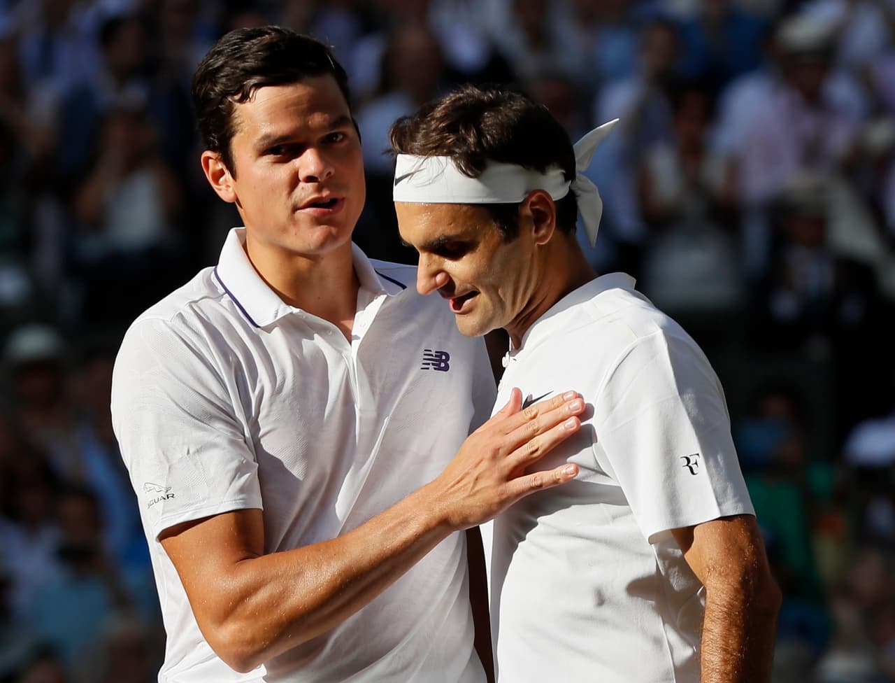 El suizo despachó al canadiense en tres sets en un partido que no llegó a las 2 horas.