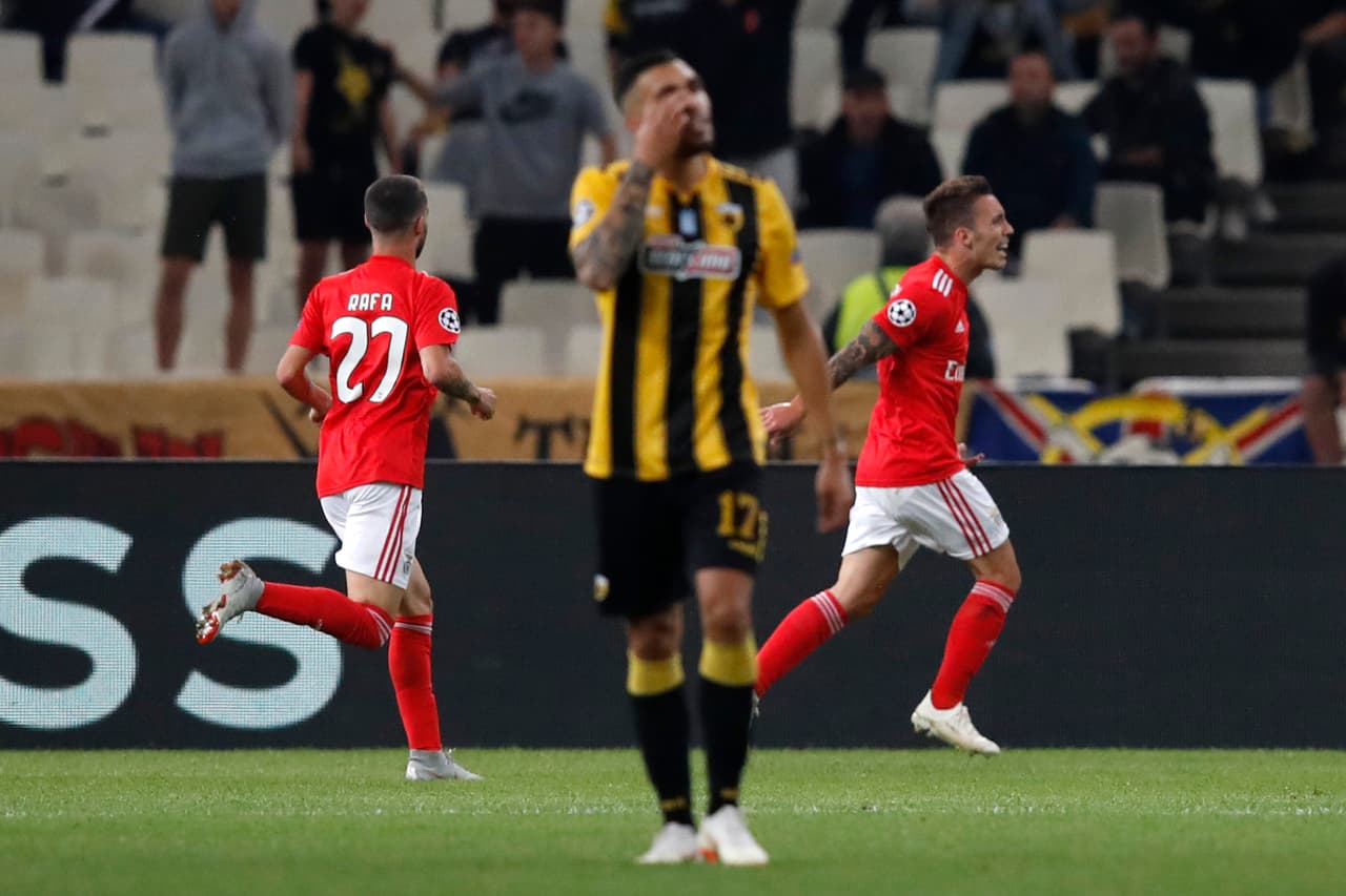 También fue el segundo gol del jugador del Benfica en esta temporada y el primero en la Champions. Gran manera de estrenarse en el torneo europeo.