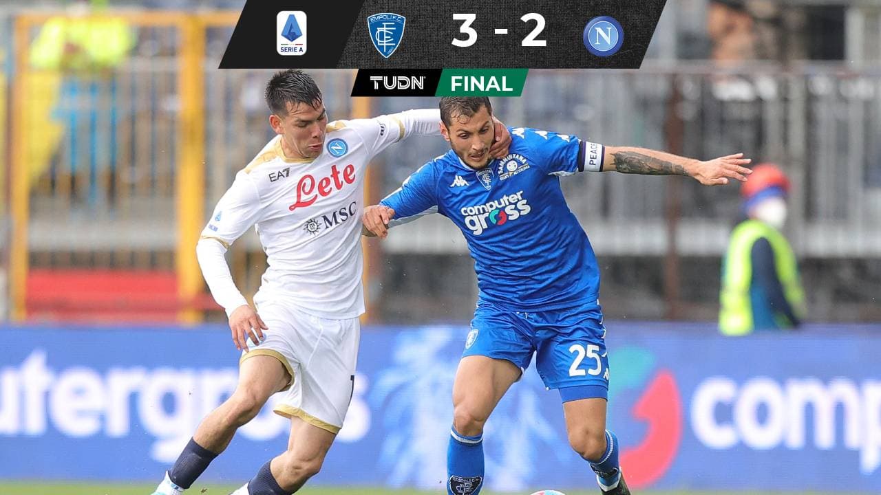 ¡No Chucky, no party! Sacan al mexicano y remontan al Napoli