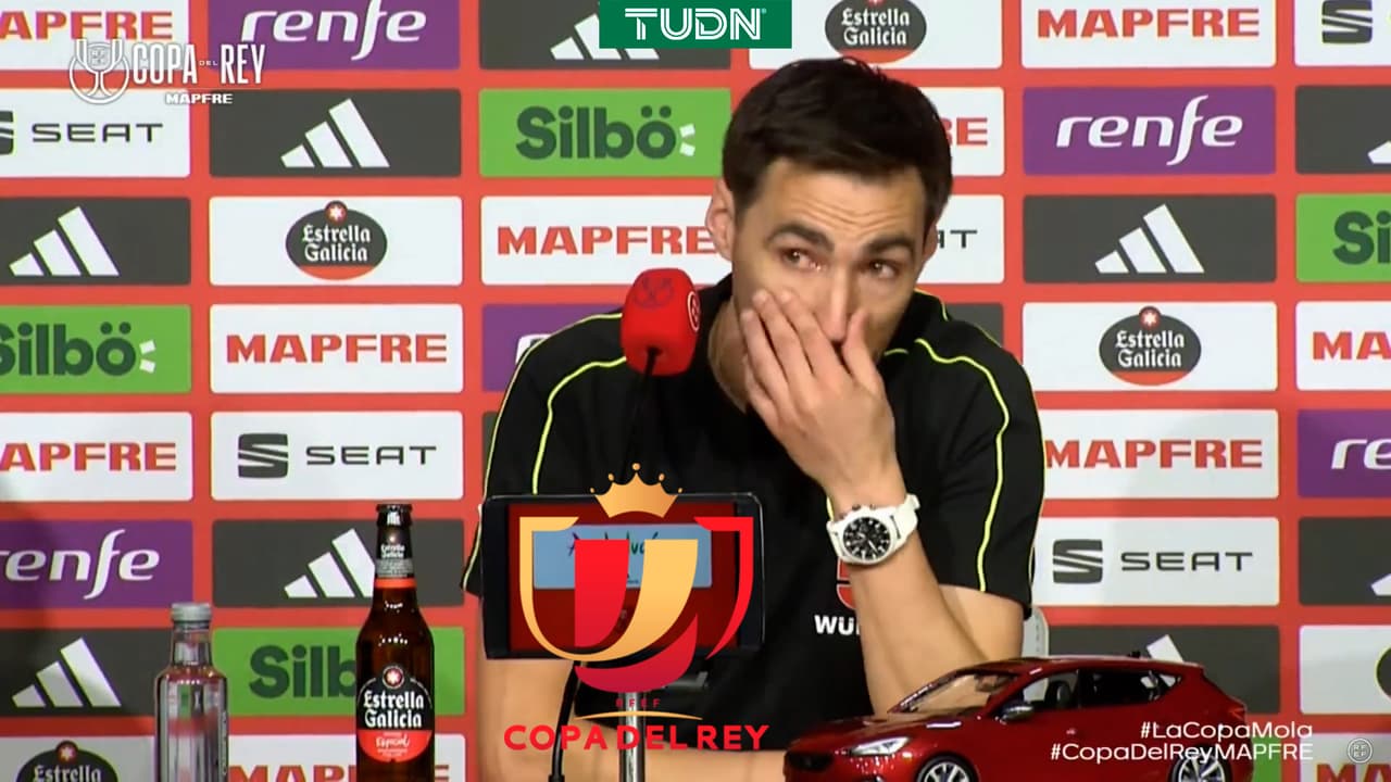Árbitro de la Final de Copa del Rey llora por acusaciones de Real Madrid TV