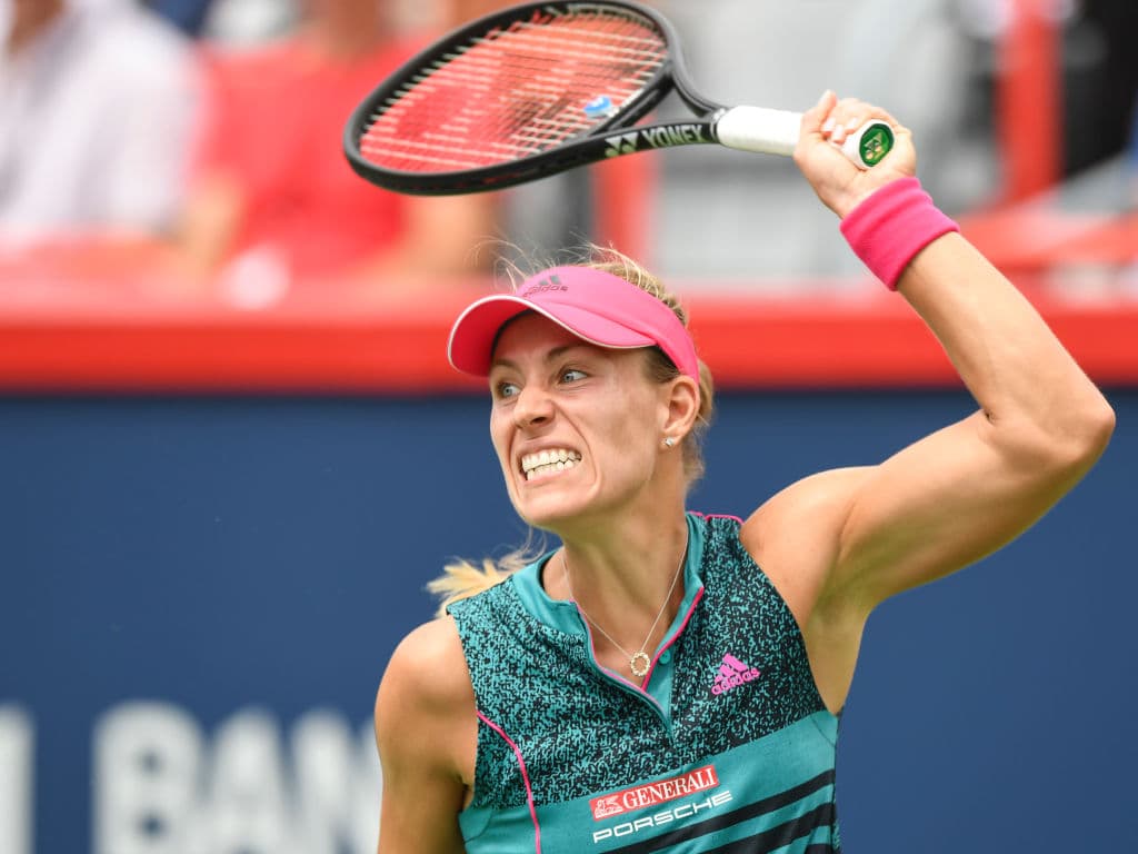 En una hora y 26 minutos de juego, la alemana mostró que necesita recuperar ritmo de competencia con miras al US Open de tenis, el último 'grande' de tenis.