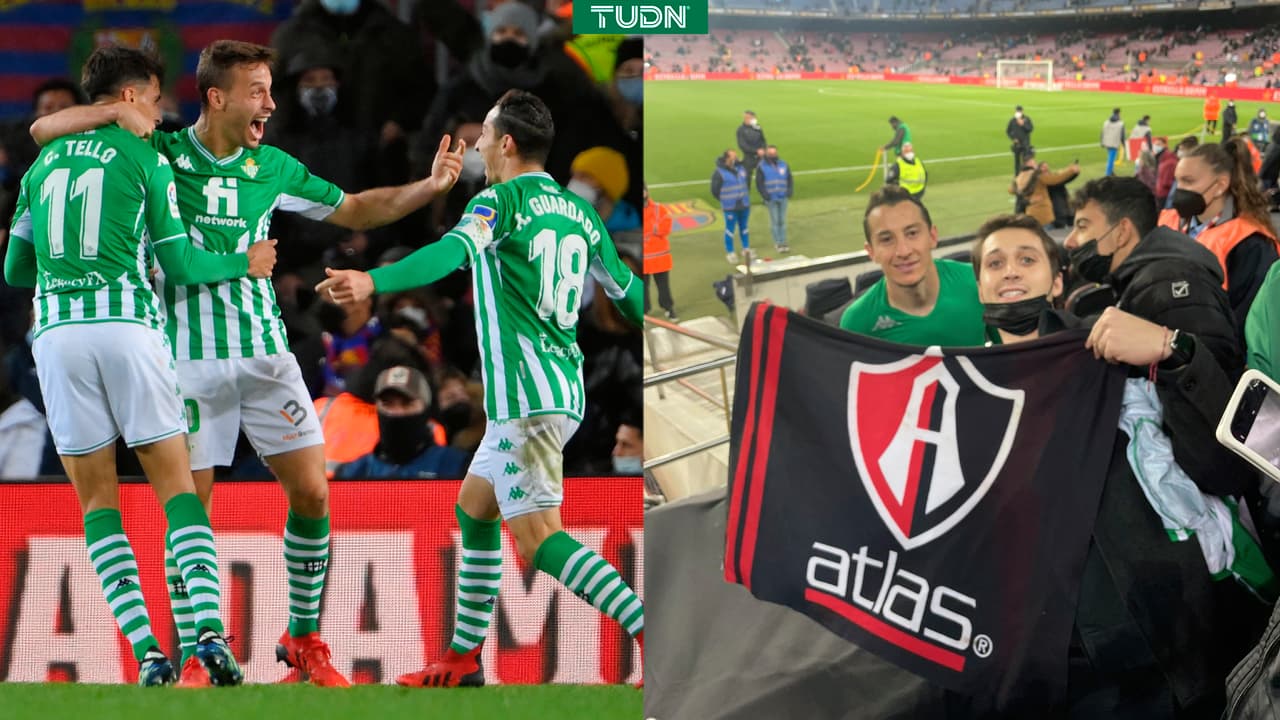 Enorme gesto de Andrés Guardado con fan del Atlas en Camp Nou