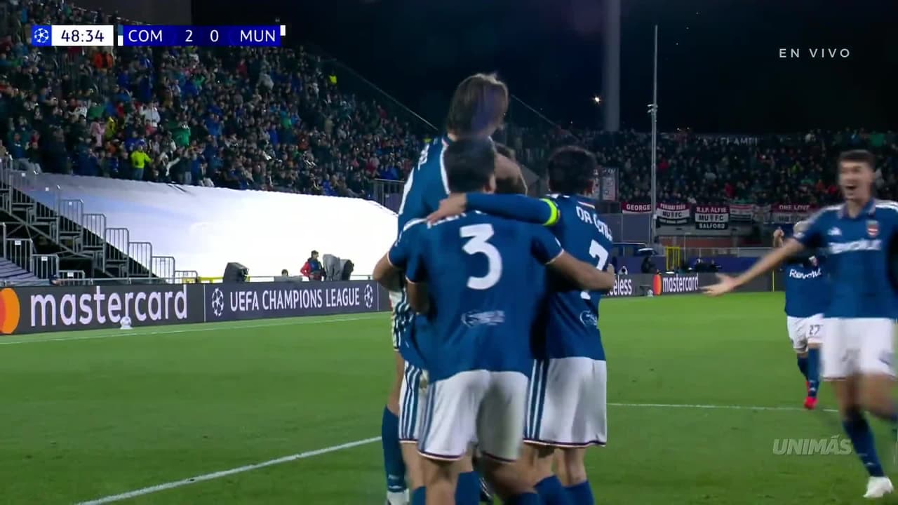 ¡Golazo del Como! Hermosa asistencia de Nico Paz y Douvikas no perdona