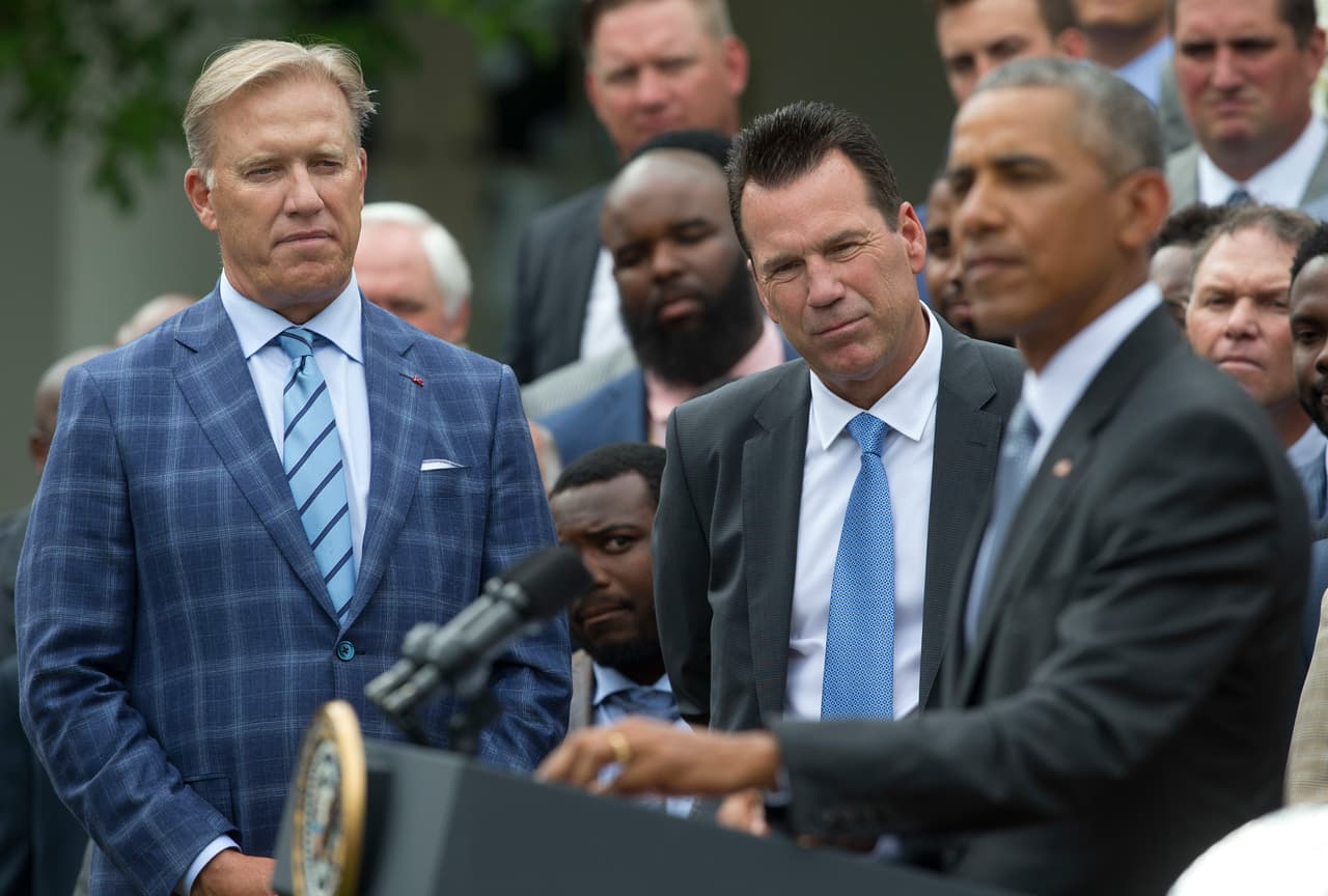 El campeón del Super Bowl visitó la Casa Blanca. Dale un vistazo al tiempo que los Denver Broncos pasaron con el presidente Barack Obama.