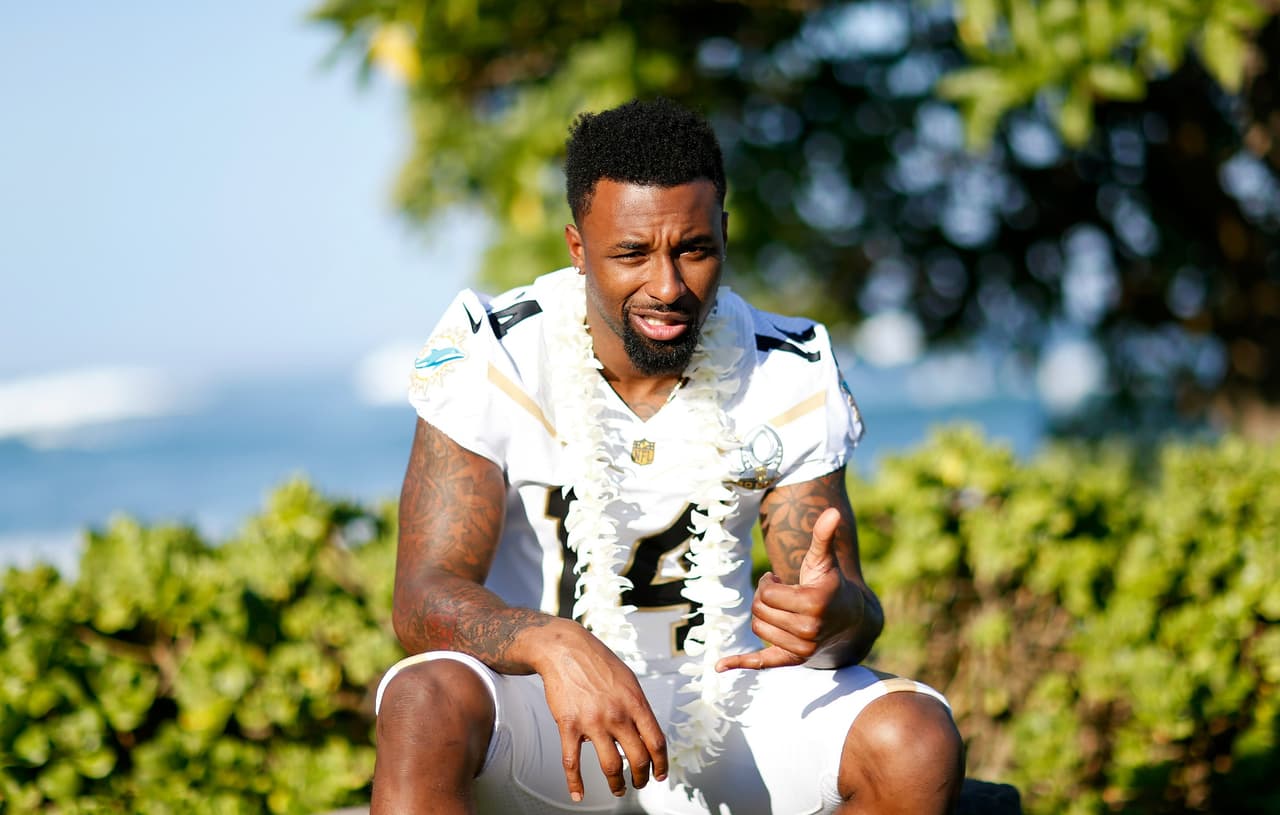 El receptor de los Miami Dolphins, Jarvis Landry.