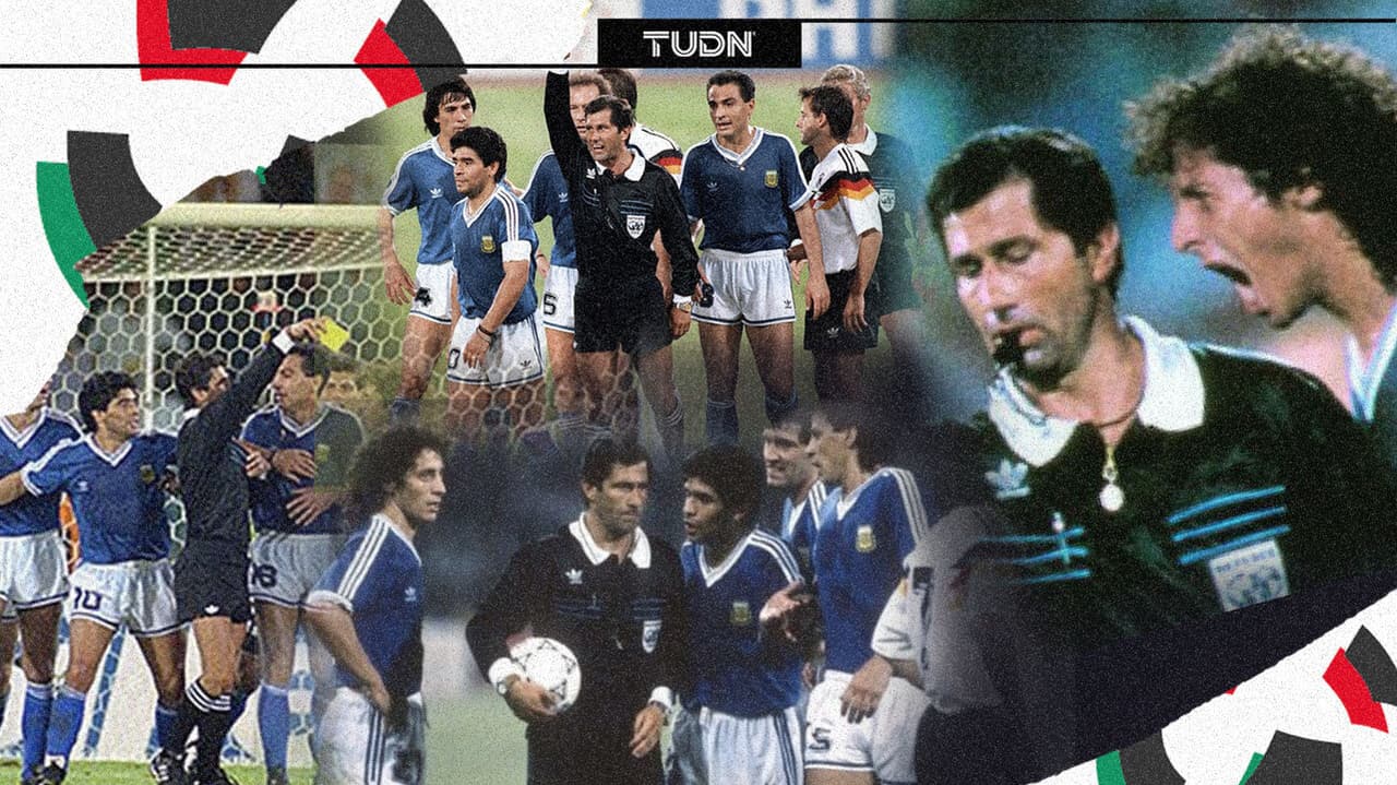 Maradona explotó antes de la Final del 90