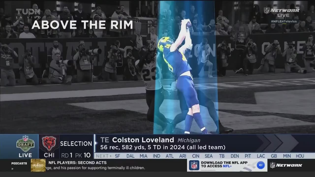 ¡Con el décimo pick, Chicago Bears toma ala cerrada!