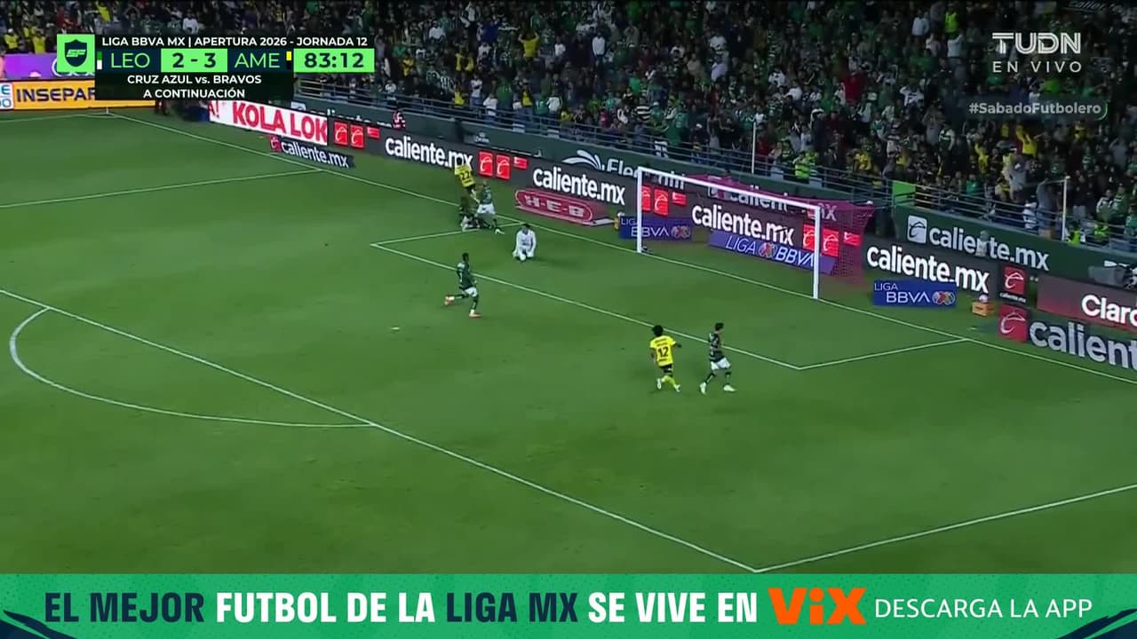 ¡América responde con el cuarto de la noche! Perea se escapa y recupera ventaja