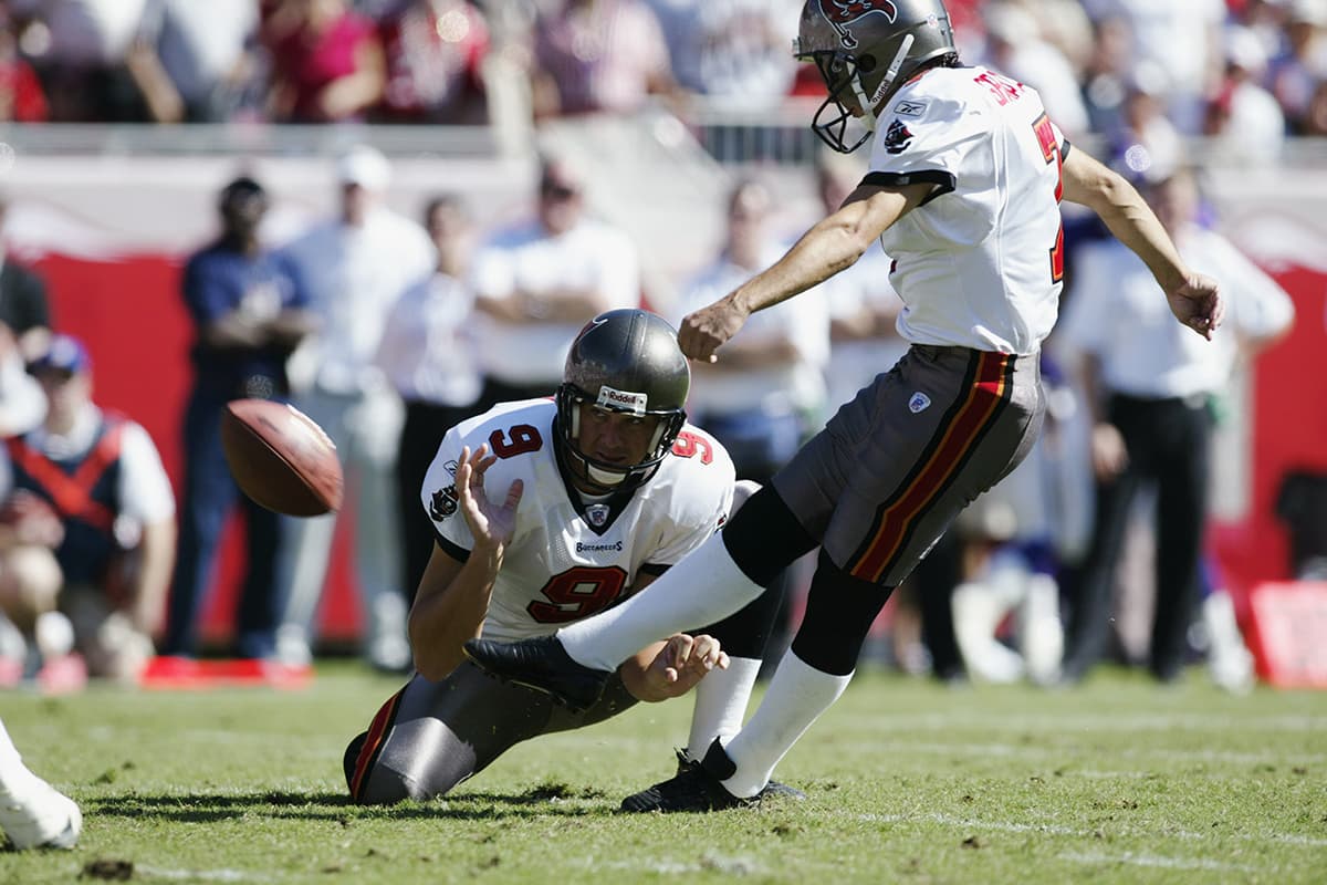 En su carrera de nueve años en la NFL, Martín Gramática anotó 155 de 203 intentos de gol de campo, 76.4 por ciento de efectividad.