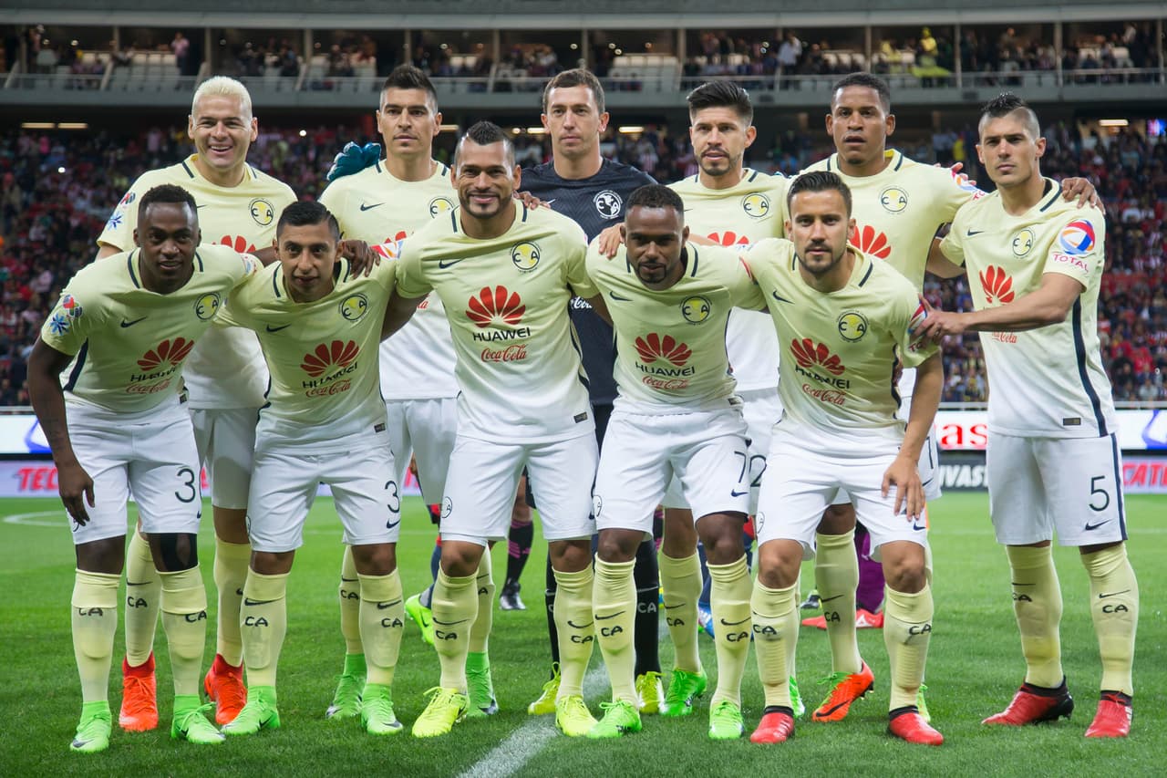 El equipo titular de las 'Águilas' tuvo la baja sensible de su delantero Cecilio Domínguez. El paraguayo, refuerzo estrella, quedó por fuera luego de una lesión en el hombro.