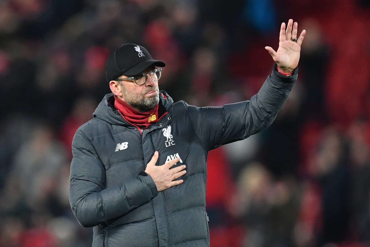 La resignación de Jurgen Klopp en el Anfield.