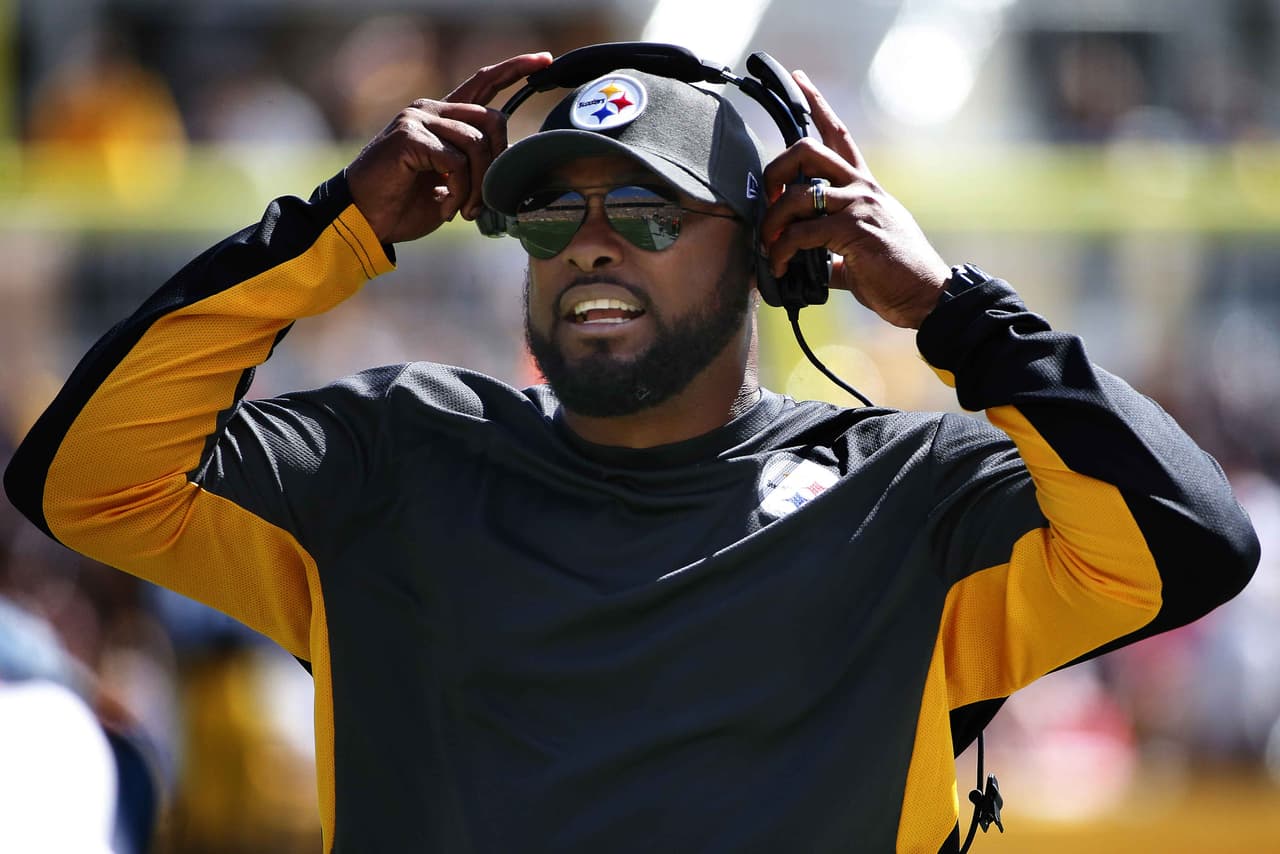 Mike Tomlin: "Yo no voy a ser crítico del golpe (a Ben Roethlisberger) ni del arbitraje"