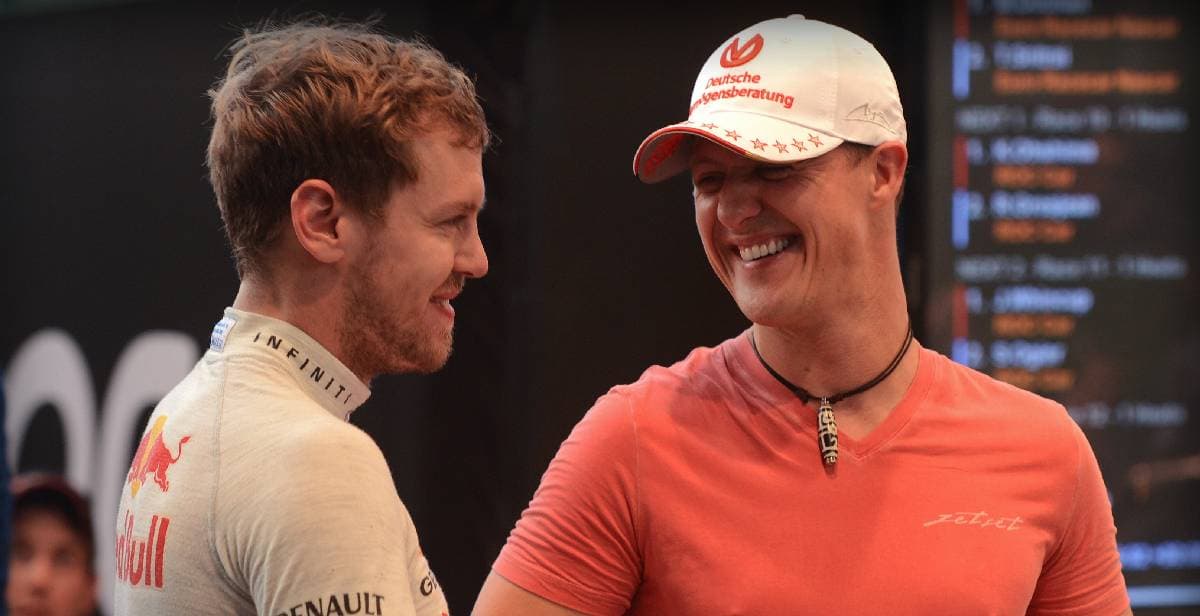 Vettel con "emociones mezcladas" si Hamilton iguala a Schumacher
