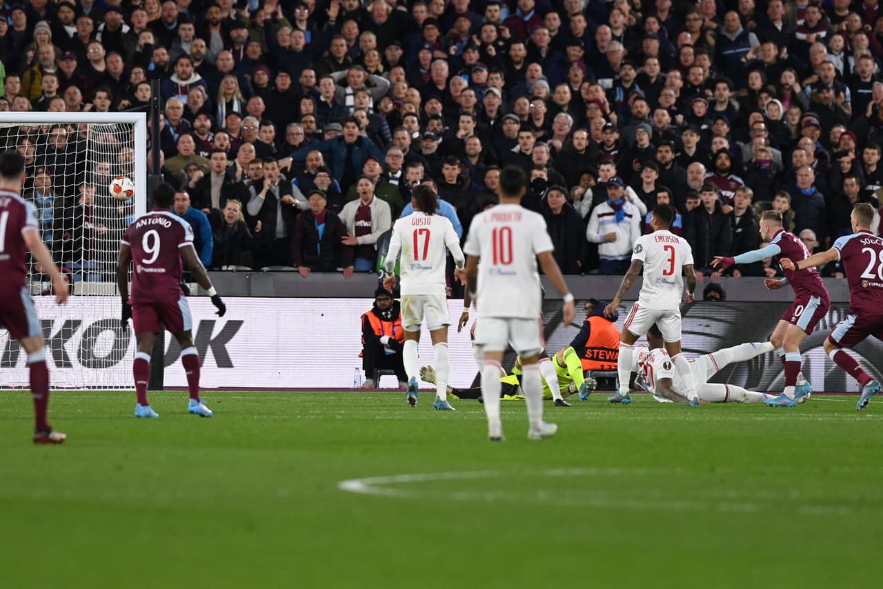 En Londres, los Hammers y Lyon igualaron y dejaron todo para el partido de vuelta, mientras que en Portugal, el Braga venció al Rangers de Escocia.