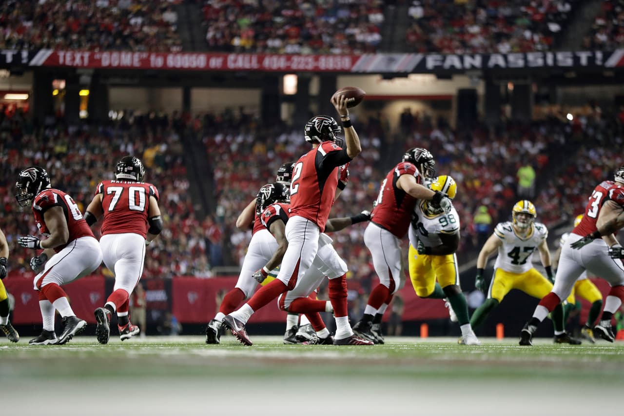 Ryan y los Falcons sacaron el partido ante Rodgers y los Packers