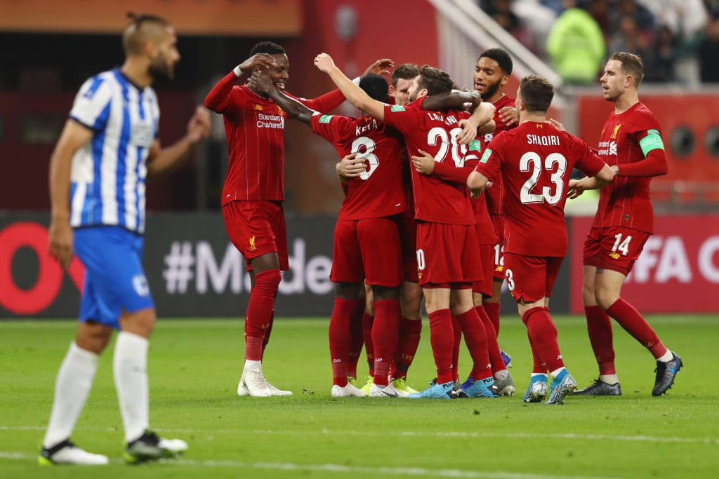 Con goles de Keita y Firmino al 91, los Reds eliminan al Monterrey 2-1 del Mundial de Clubes.