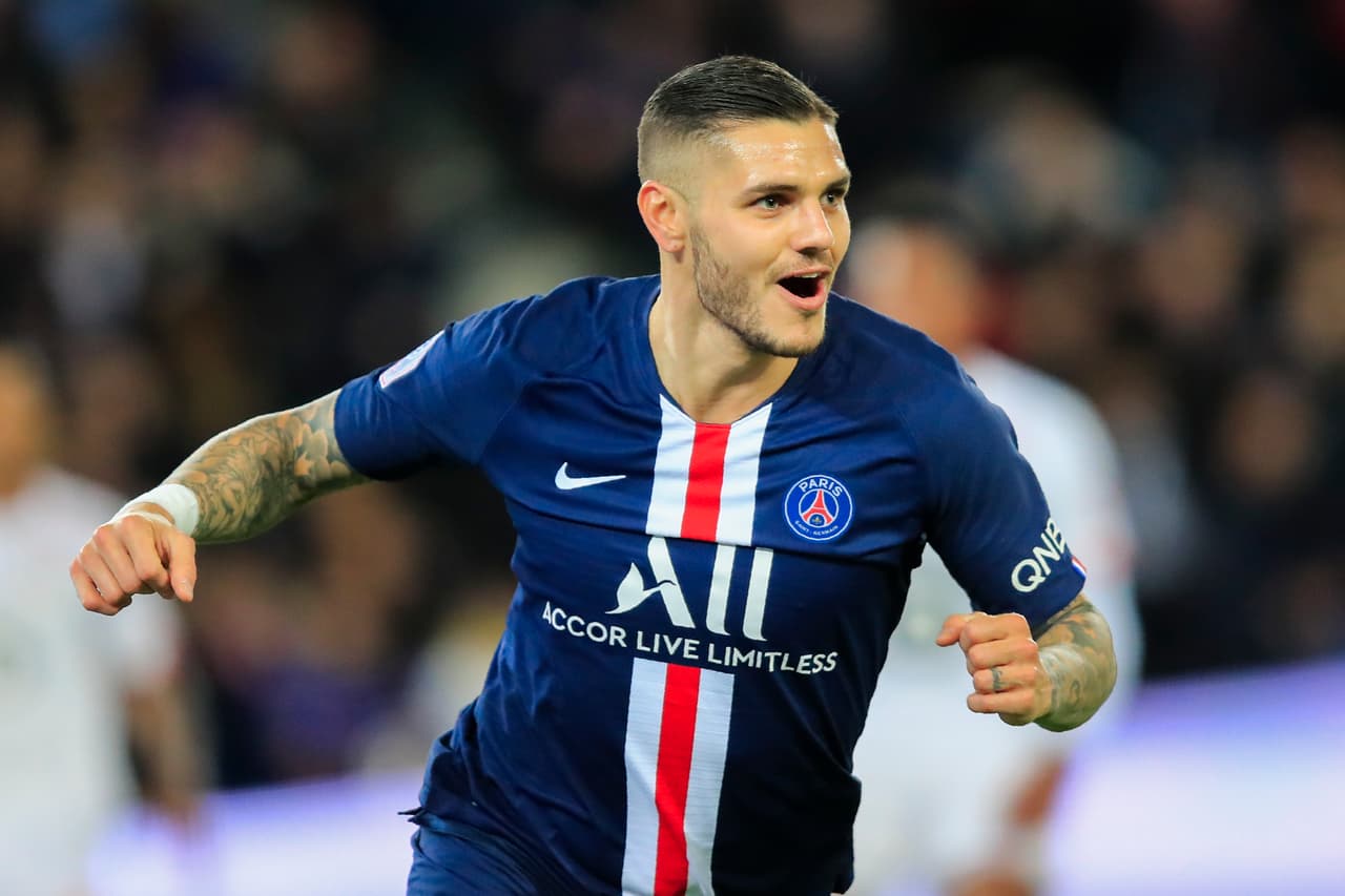 Icardi (17’) y Di María (31’) consolidaron a PSG en la cima de la tabla.