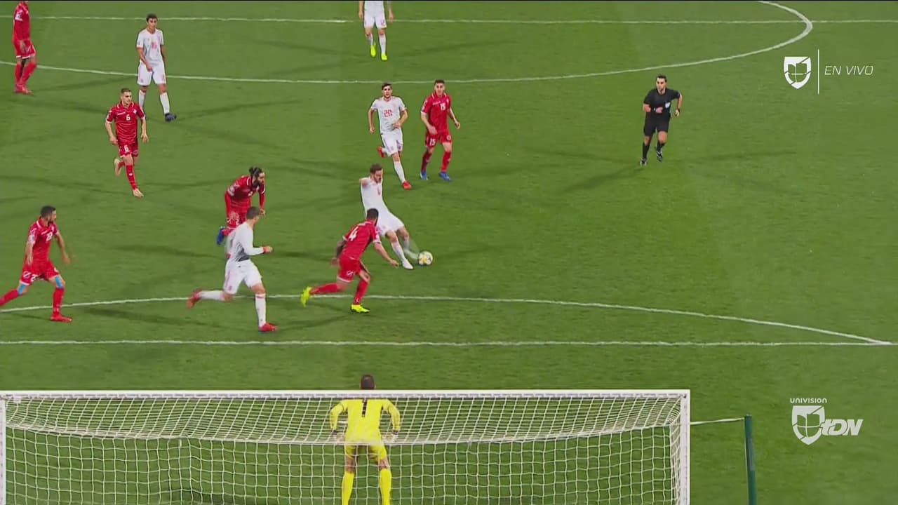 España encontró espacio y mandó primer aviso