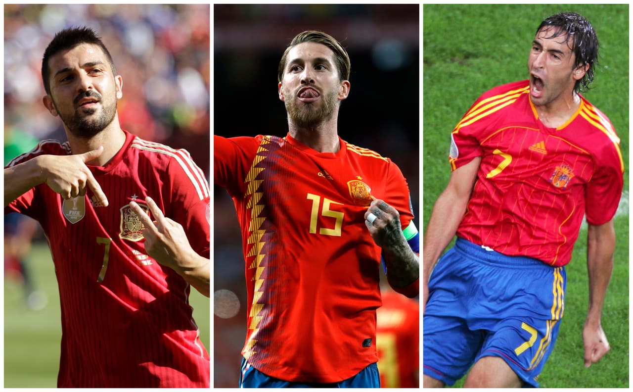 Con el gol ante Rumania, supera a Zarra y empata a Míchel con 21 goles en el lugar 10.