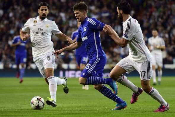 El cuadro alemán saltó al campo del Bernabeu con mucha dinámica y un ataque frontal y efectivo.