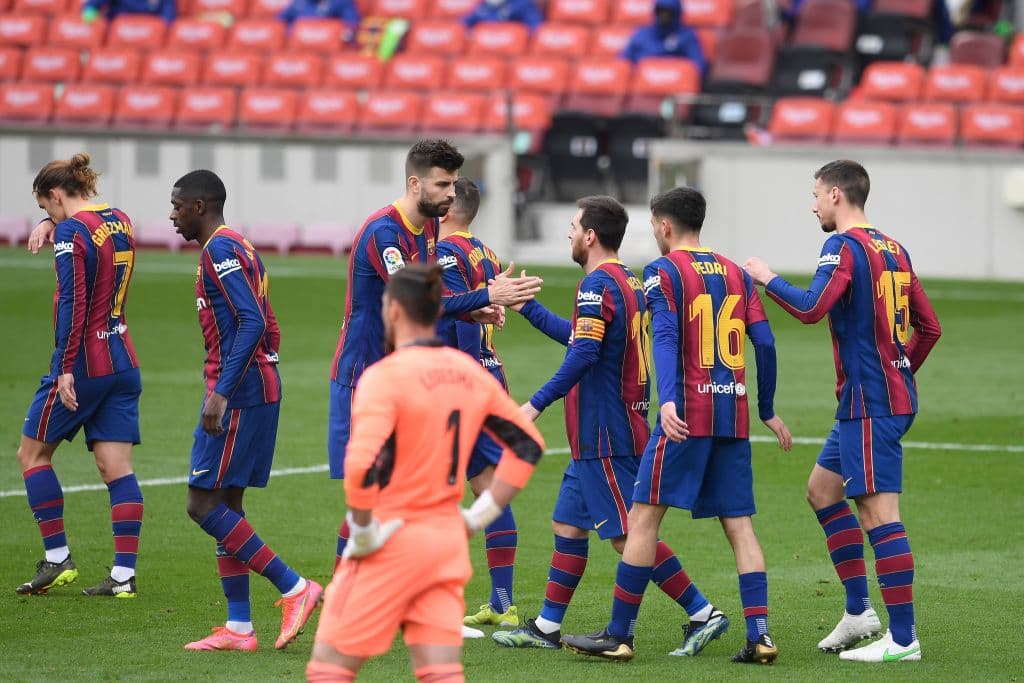 Lionel Messi (32’) y Álex Fernández (89’) marcaron desde los once pasos. Los blaugranas llegaron a 47 unidades. Su siguiente compromiso en La Liga será ante Elche.