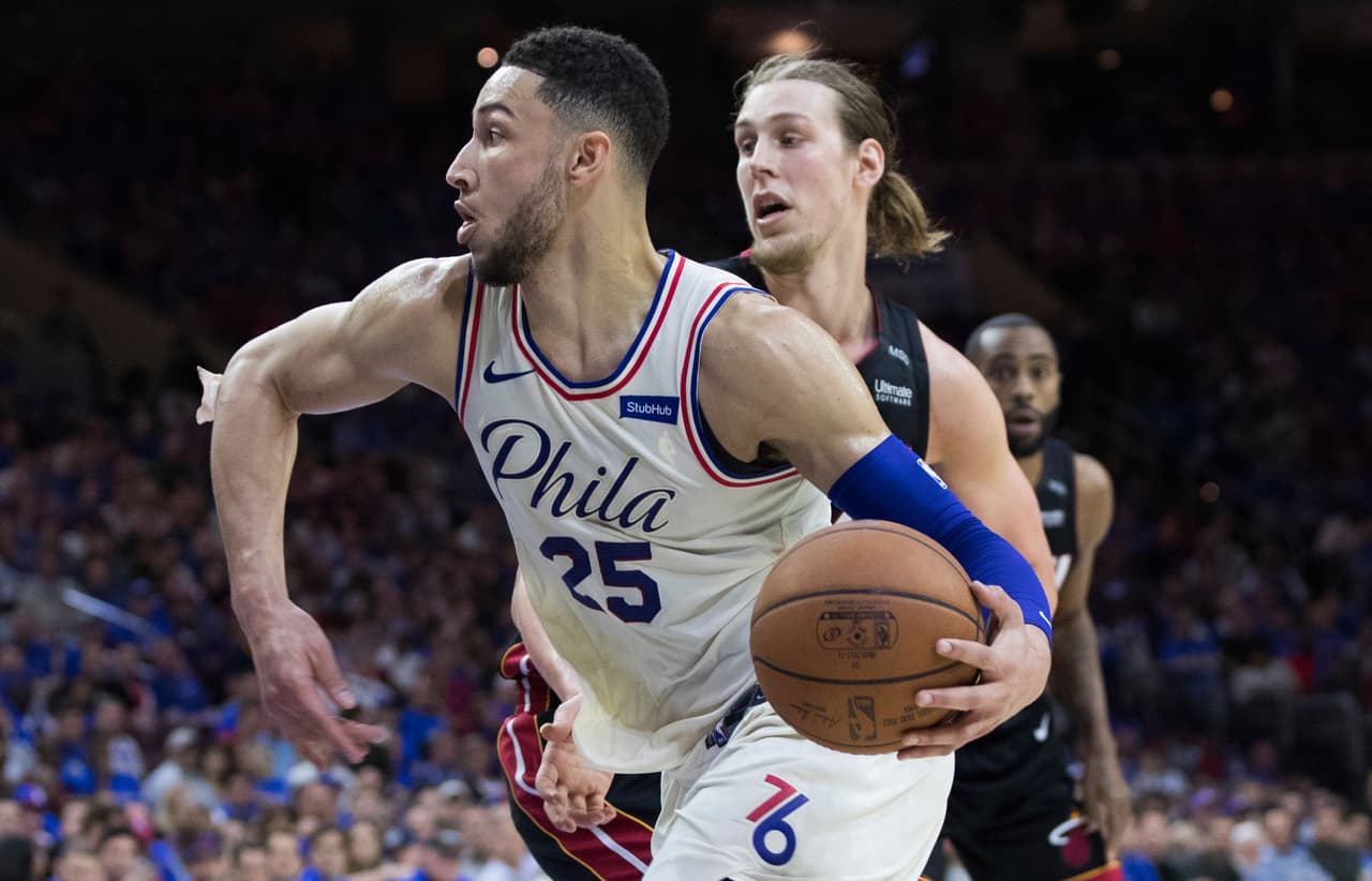 Los 76ers arrasaron otra vez sin Joel Embiid, para vencer a Miami Heat por 130-103.