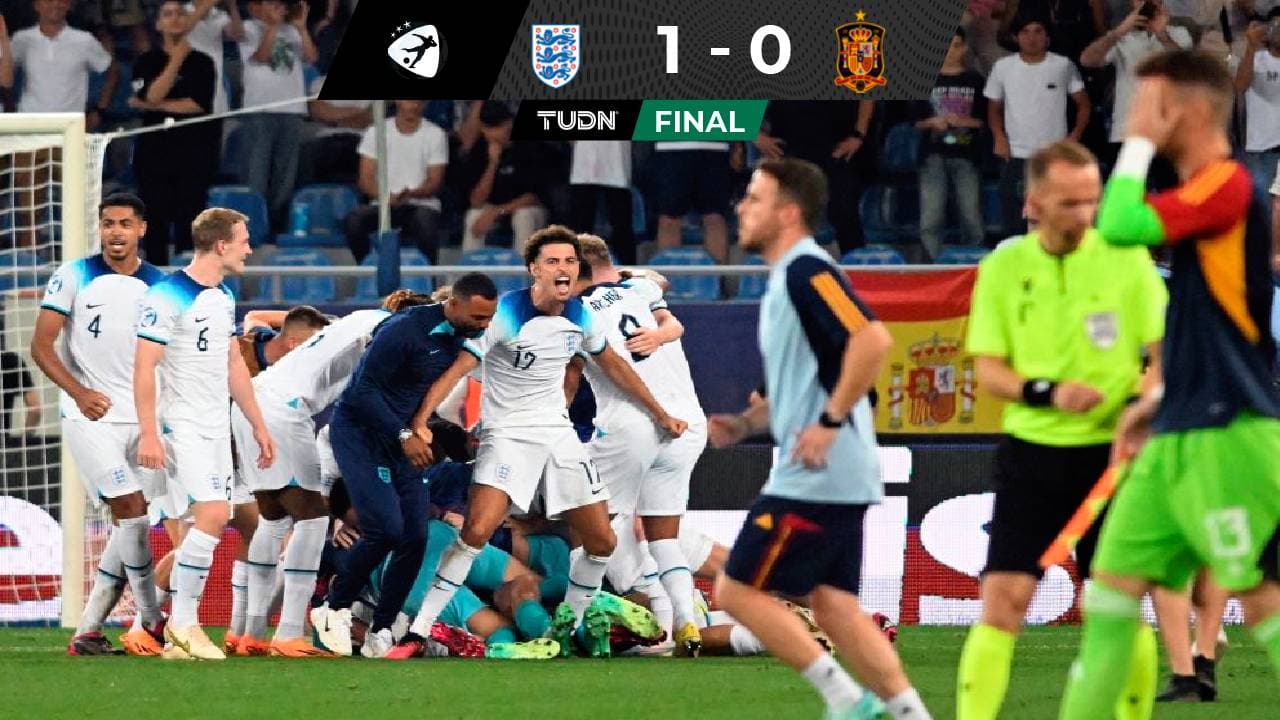 Inglaterra venció España y sumó su tercer título Europeo Sub-21